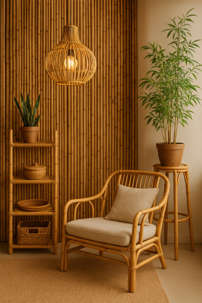 7 Motivos Inesperados para Escolher o Bambu na Decoração (e Economizar de Verdade)